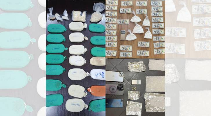 Roya News | Large-scale drug raid by authorities across Jordan; 19 drug traffickers arrested