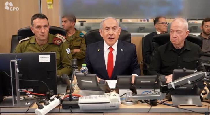 “We do not wait for threats, we preempt them,” Netanyahu says from army headquarters