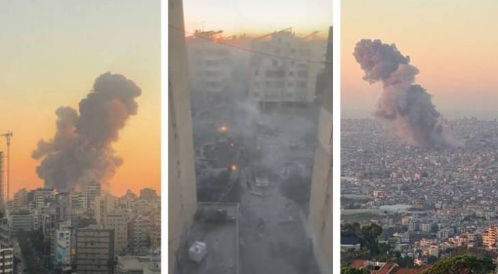 “Israeli” strikes Hezbollah headquarters in Beirut; targeting Hassan Nasrallah