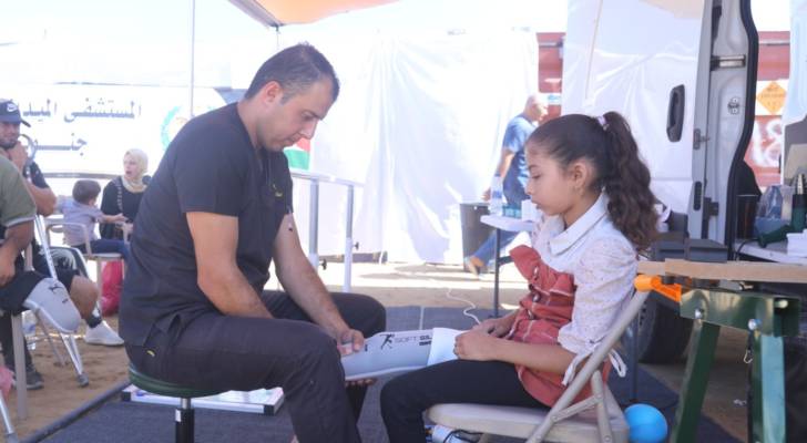 Jordan's limb support unit provides prosthetics to amputees in Gaza