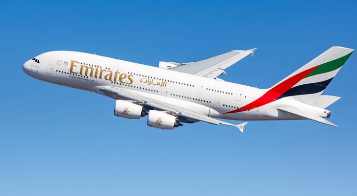 Emirates Airlines cancels flights to Jordan, Iraq, Iran for two days