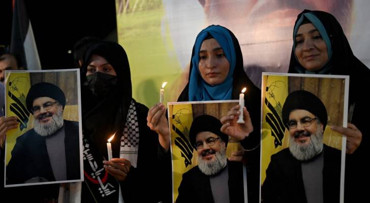 Hassan Nasrallah buried "temporarily" due to security threats