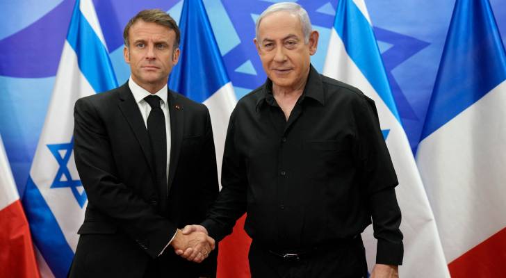 Macron tells Netanyahu France committed to “Israel’s” security