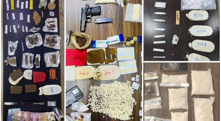 Nationwide drugs busts carried out by Anti-Narcotics Department