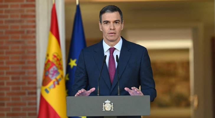 Spanish Prime Minister calls for global ban on arms sales to "Israel"