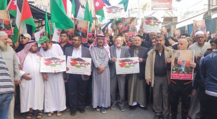 Jordanian crowds rally in solidarity with Gaza, Lebanon amid ongoing aggression