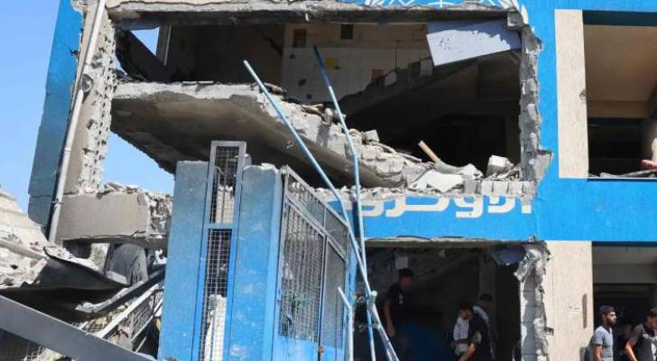 'Israel' demolishes UNRWA compound walls in West Bank