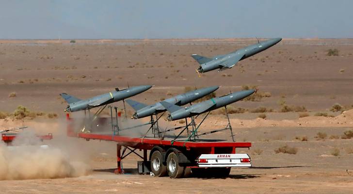 “Israeli” military says intercepted drone from East; Iraqi group claims attack