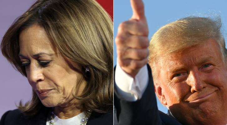 Kamala Harris offers congratulations to Trump