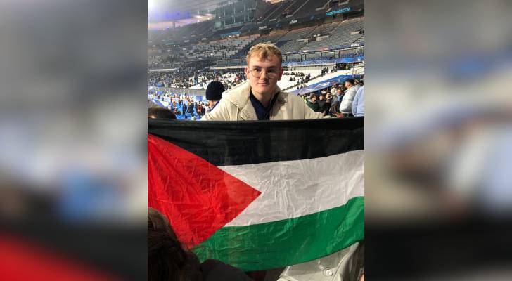 French man defies security measures, raises Palestinian flag at Stade de France