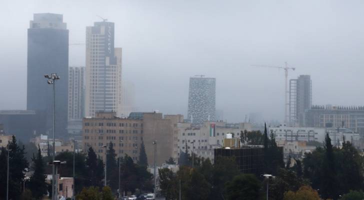 Rainy weather expected to affect Jordan, fog warning issued