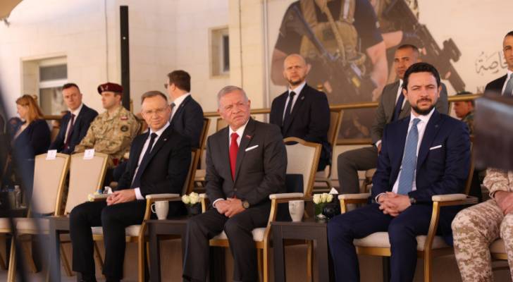 King, Poland president attend joint military exercise