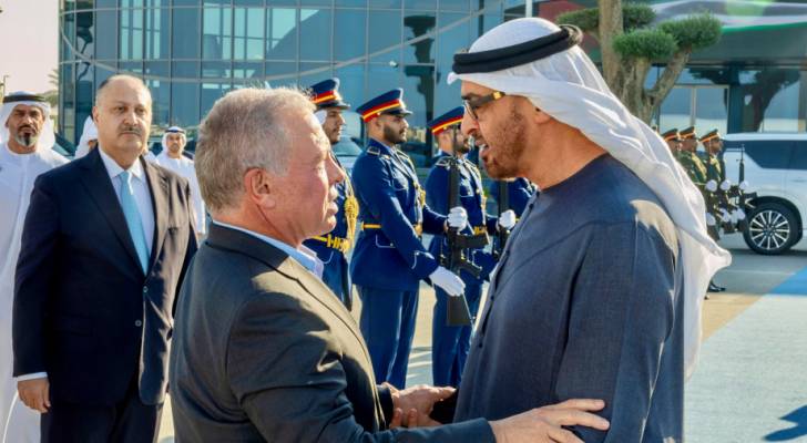 King Abdullah, UAE's Sheikh Mohamed urge action to end Gaza, Lebanon aggression