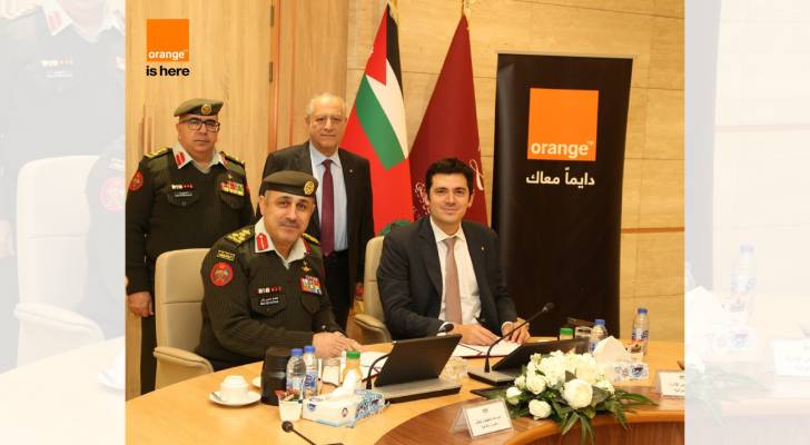 Orange Jordan renews mobile services agreement with Jordanian Armed Forces