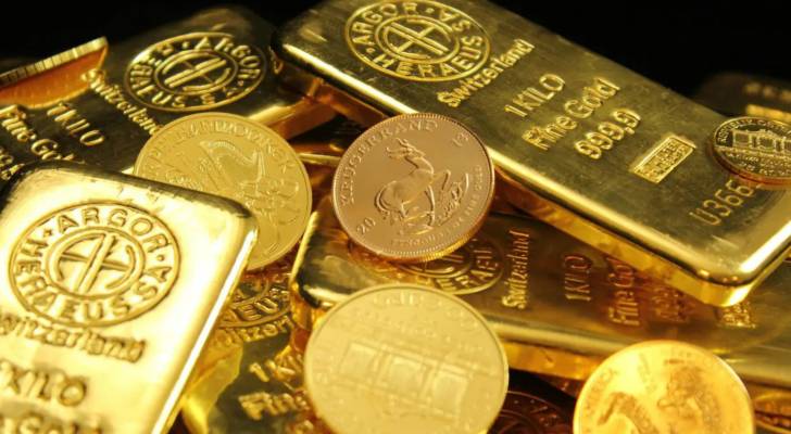 Gold prices in Jordan Monday, Dec. 9