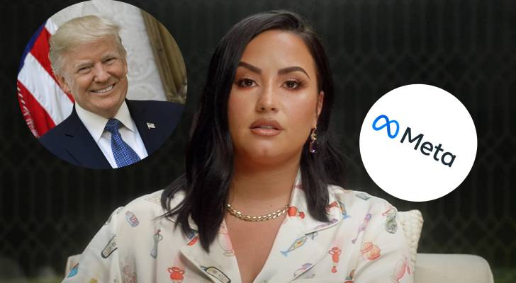 Demi Lovato calls out Meta for not being able to unfollow Trump