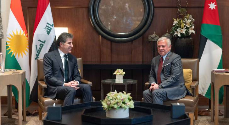 King receives president of Iraq’s Kurdistan Region