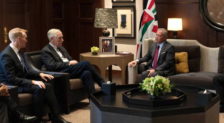 King meets US senators to discuss partnership, region