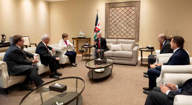 King receives US Congress delegation