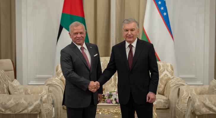 VIDEO: King, Uzbekistan president discuss enhancing cooperation across various fields