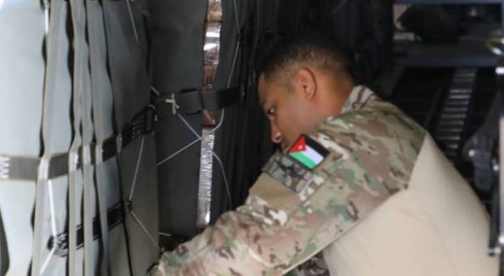 Jordanian Armed Forces conduct international airlift of aid to Gaza
