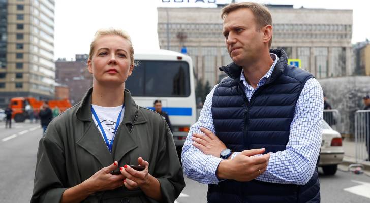 Wife of Russian opposition leader Navalny says he was killed by poisoning