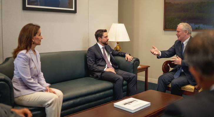 Crown Prince meets with US Congress members in Washington, DC