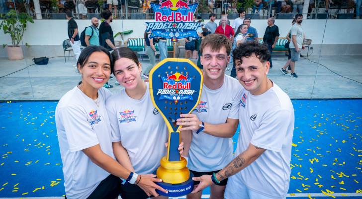 Red Bull Padel Dash: Jordan team crowned world champions at the fastest padel final on earth