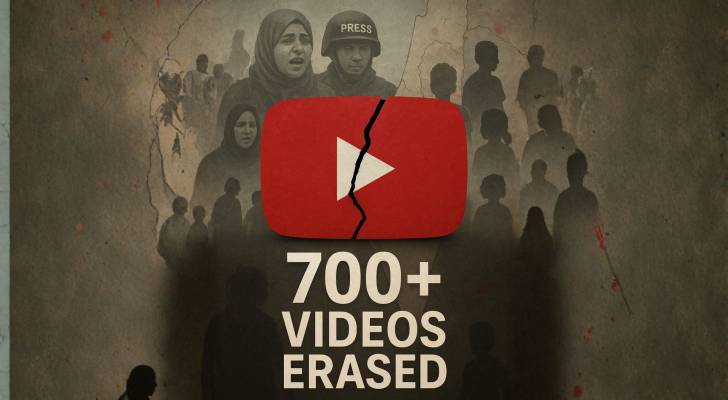 YouTube deletes 700+ videos documenting 'Israeli' war crimes in Palestine: Report