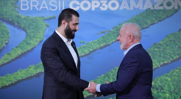 Syrian President arrives in Brazil to attend COP30 Climate Summit