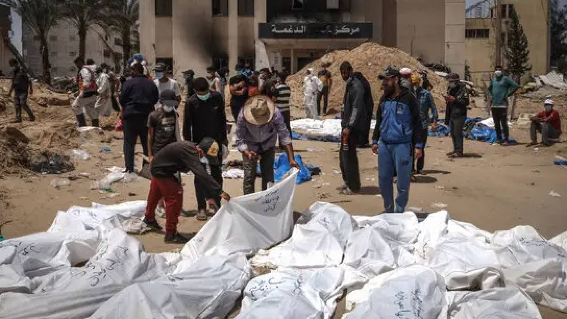 "Identification failed": Gaza moves to bury 38 unidentified dead