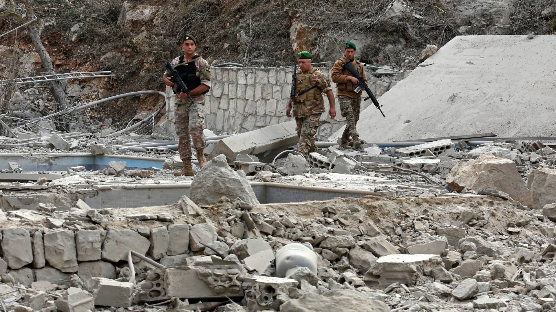 UN peacekeepers say ‘Israel’ built walls inside Lebanon