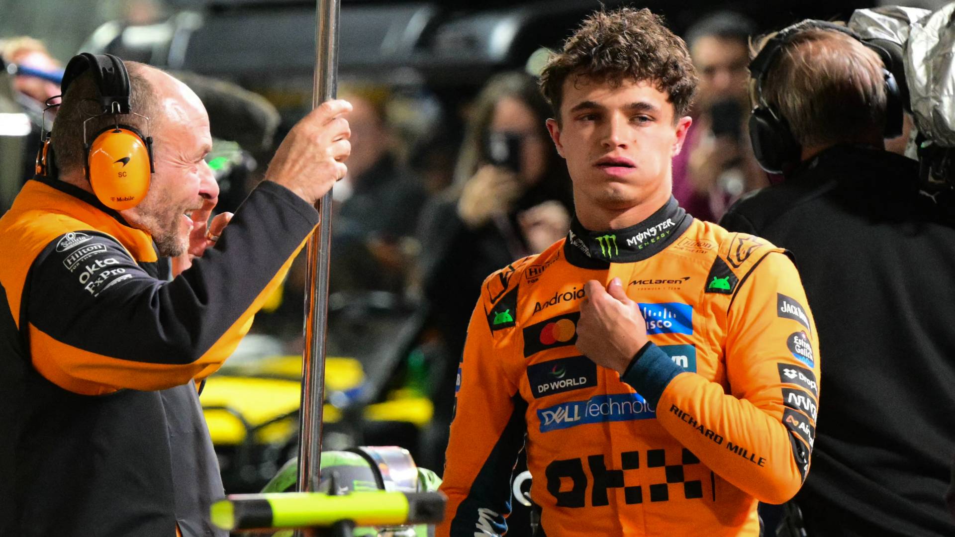 F1 Championship leader Norris grabs Las Vegas GP pole