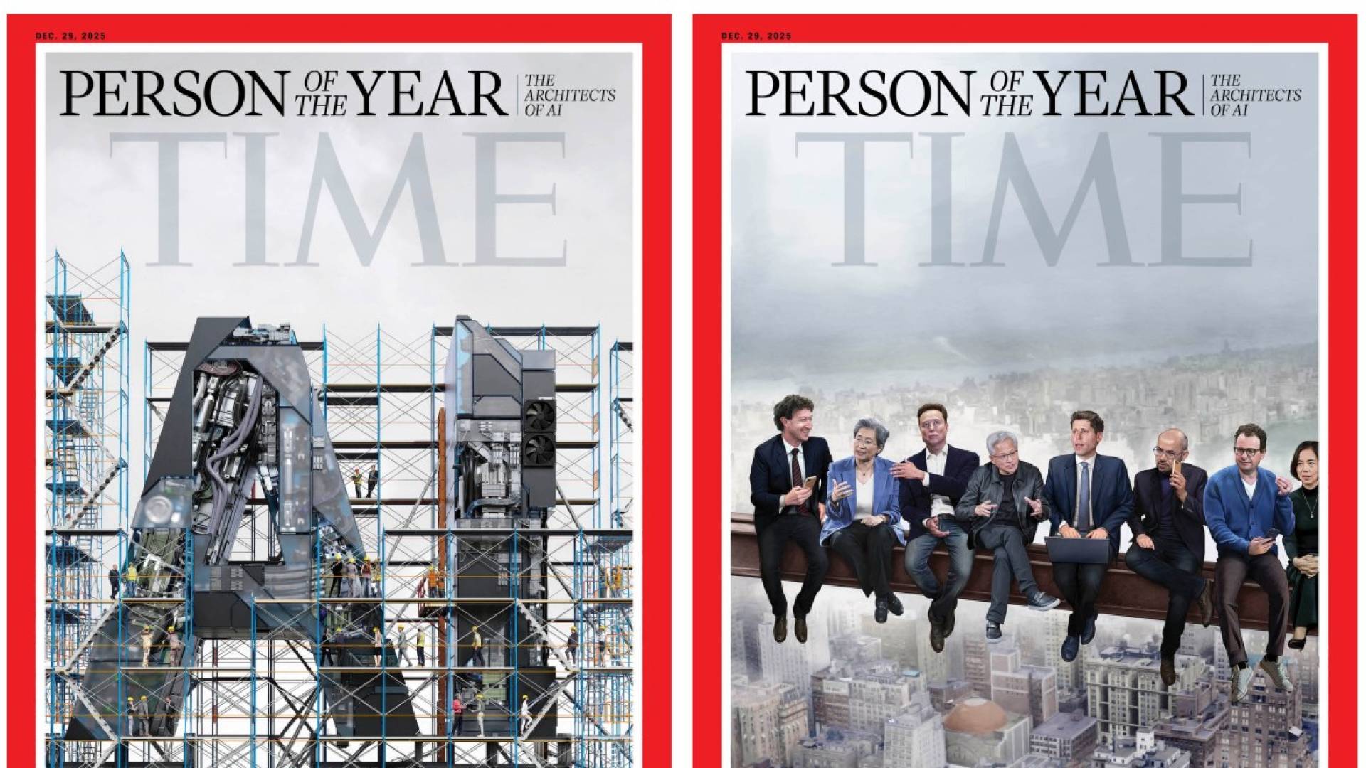 Time names “Architects of AI” Person of the Year