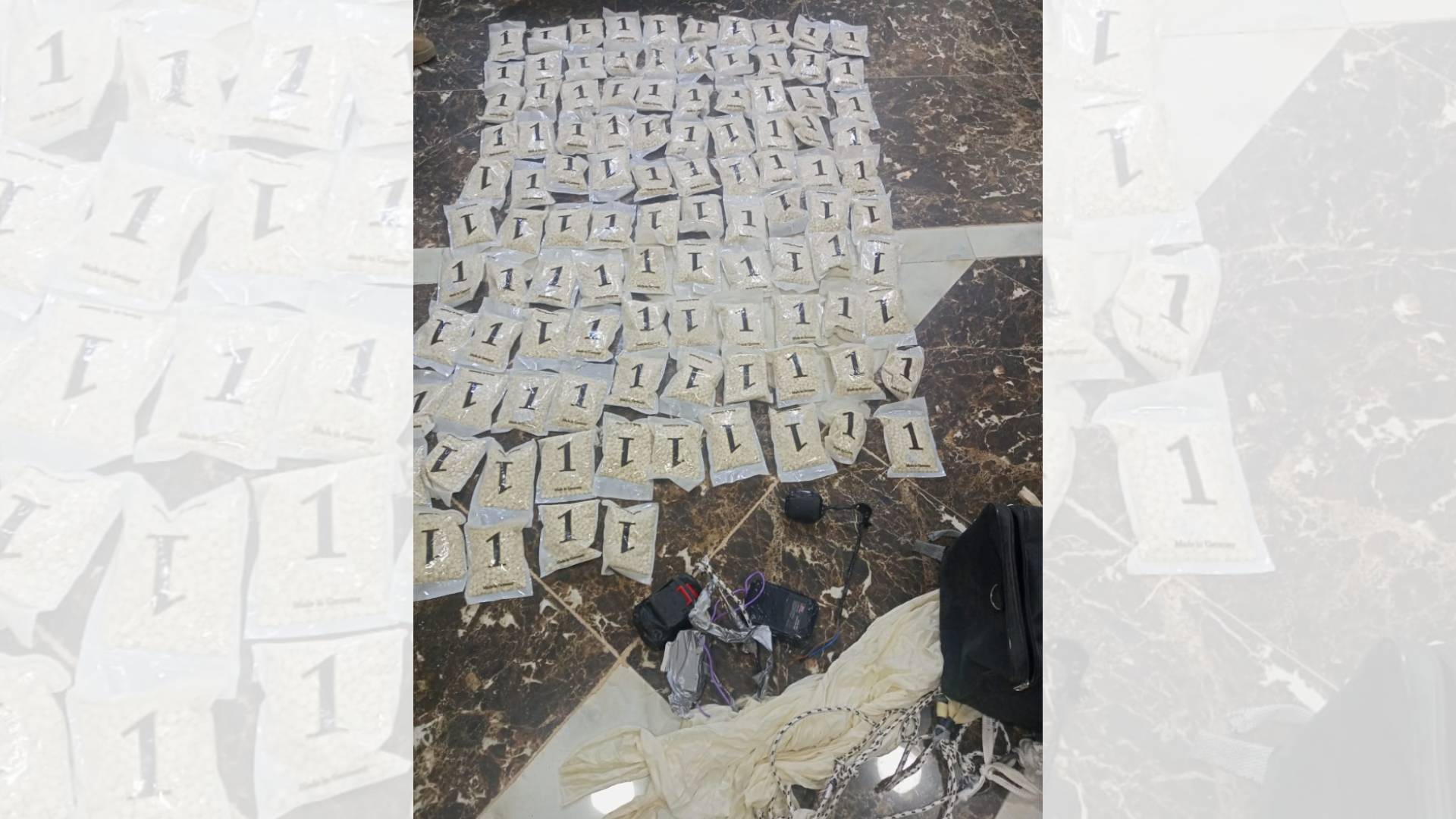 Jordan army thwarts four drug smuggling attempt via balloons