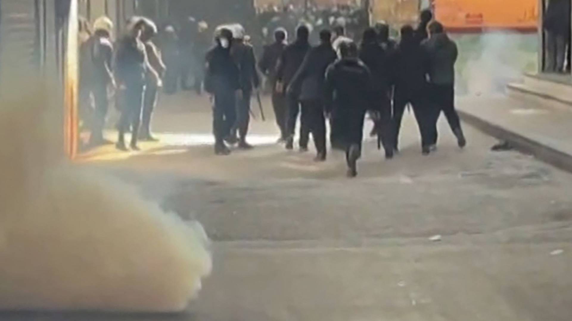 Tear gas used near hospital in Iran protests: media