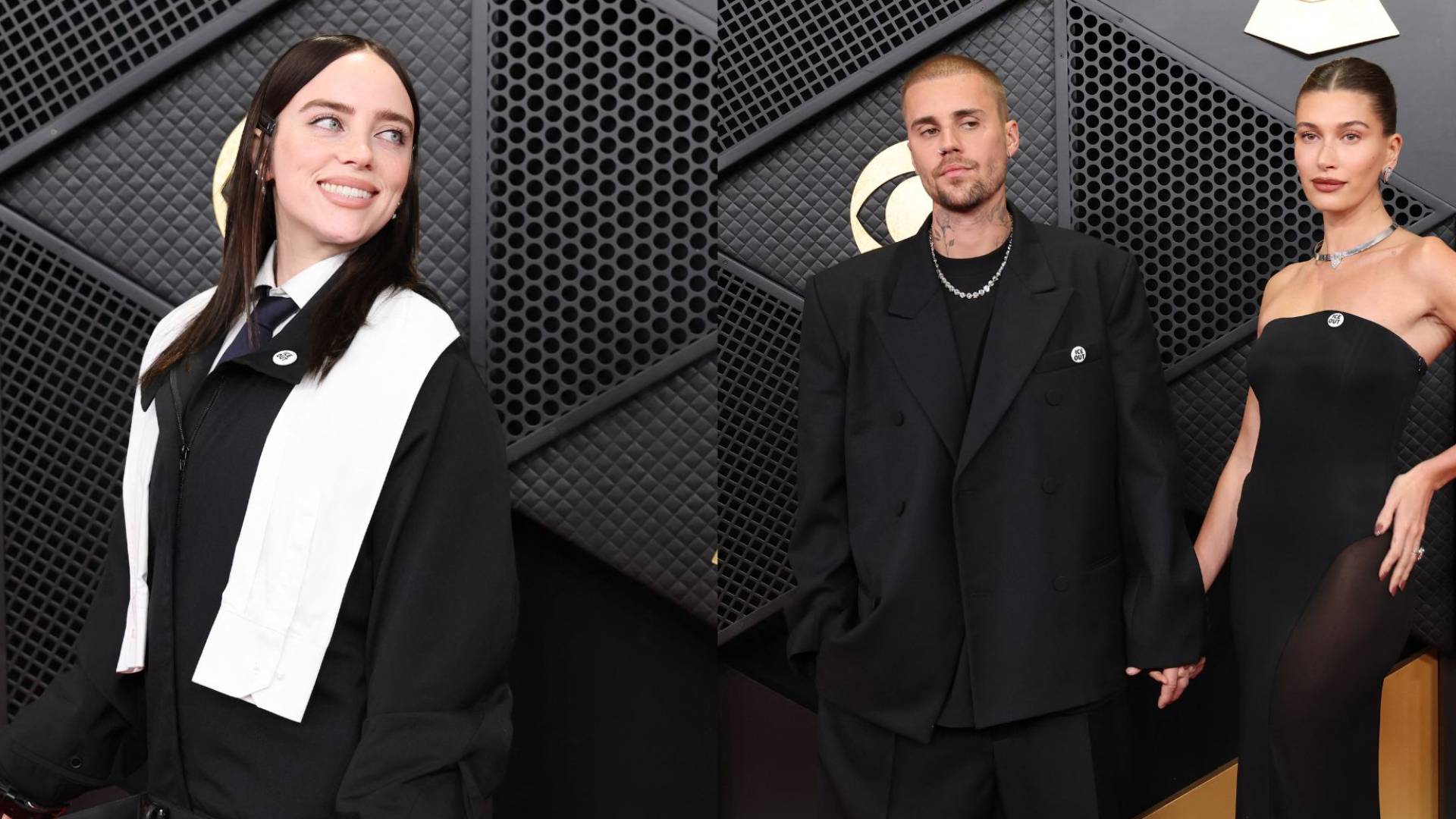 At the 68th Grammies, celebrities wear pins protesting ICE