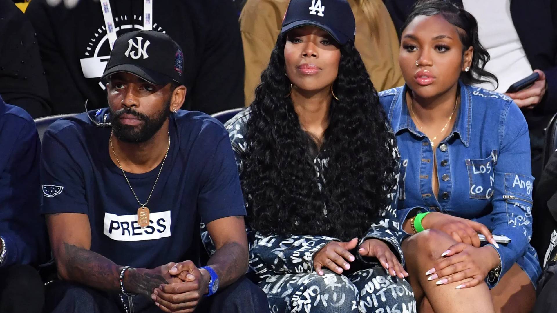 Kyrie Irving wears 'PRESS' shirt for Gaza journalists at All-Star game