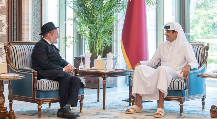 Rabbi delegation visits Qatar’s Emir to offer condolences