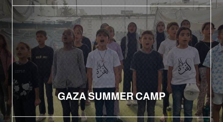 Volunteers in Gaza's Jabalia camp organize summer camp for children