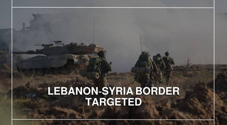 "Israeli" strike hits road between Lebanon and Syria