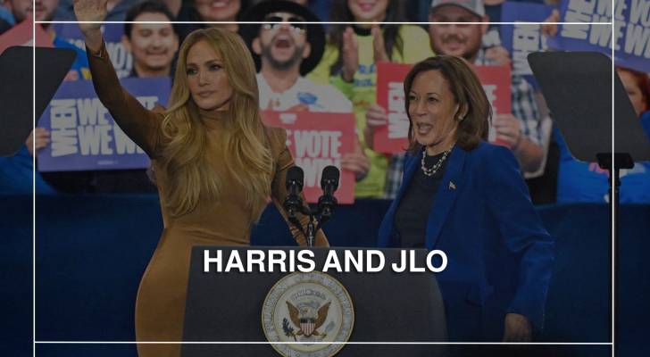 Jennifer Lopez joins Kamala Harris at Las Vegas rally