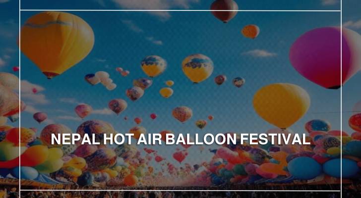 Nepal hosts first hot air balloon festival