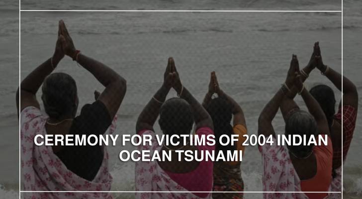 Ceremony held for victims of 2004 Indian Ocean tsunami in Sri Lanka