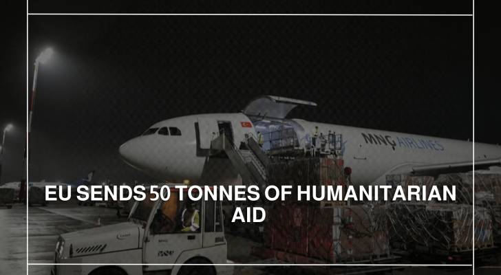 EU sends 50 tonnes of humanitarian aid for Syria through Turkey