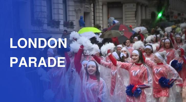 New Year's Day parade in London