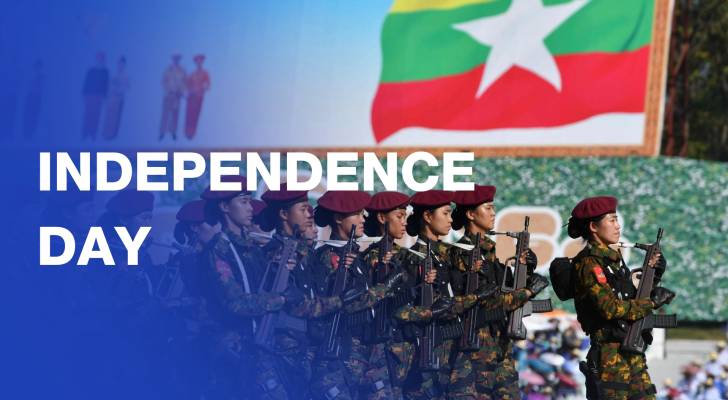 Myanmar junta holds Independence day ceremony in capital city