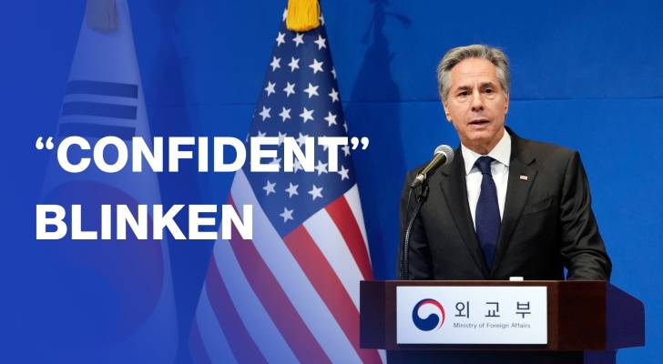 Blinken “confident” Gaza ceasefire to come, either under Biden or after