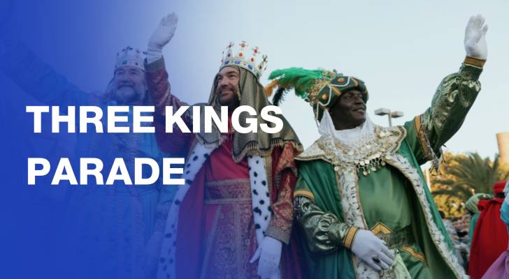 Spaniards and tourists enjoy the 'magic' of the Three Kings parade