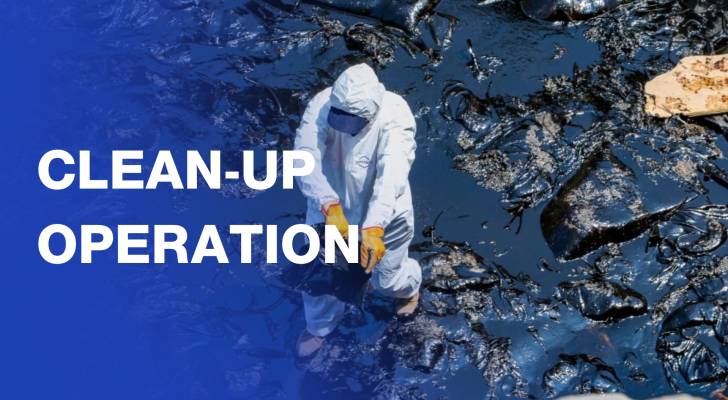 Clean-up operation launched on beaches of the Black Sea following oil spill